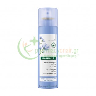 KLORANE - Shampooing Sec Volume Au Lin 150mL Σαμπουάν - Conditioner Μαλλιών