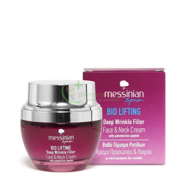 MESSINIAN SPA - Bio Lifting Βαθύ Γέμισμα Ρυτίδων Κρέμα Προσώπου & Λαιμού 50mL Αντιγήρανση 35+ MESSINIAN SPA - Bio Lifting Βαθύ Γέμισμα Ρυτίδων Κρέμα Προσώπου & Λαιμού 50mL Αντιγήρανση 35+