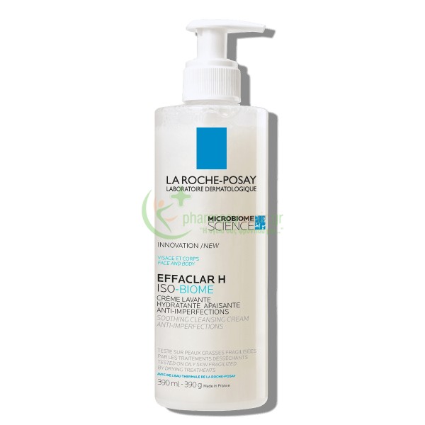 LA ROCHE POSAY - Effaclar H Iso-Biome 390mL Καθαρισμός προσώπου - Ντεμακιγιάζ LA ROCHE POSAY - Effaclar H Iso-Biome 390mL Καθαρισμός προσώπου - Ντεμακιγιάζ