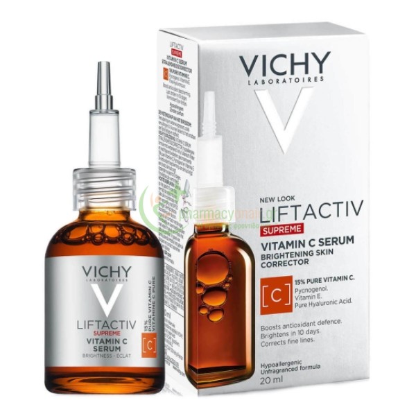 VICHY - Liftactiv Supreme 15% Vitamin C Serum 20mL Ενυδάτωση - Λάμψη