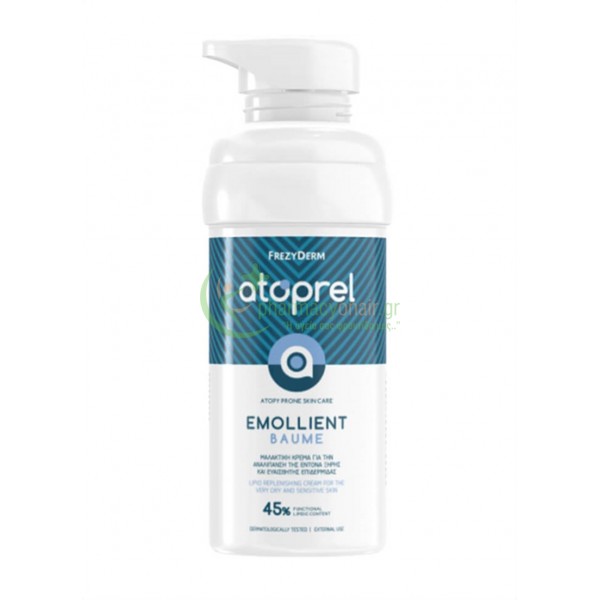 FREZYDERM - Atoprel Emollient Baume Μαλακτική Κρέμα 300mL Καθαρισμός Μωρού