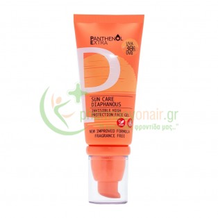 MEDISEI - Panthenol Extra Sun Care Diaphanous Face Gel SPF30 50mL Αντιηλιακά Προσώπου