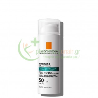LA ROCHE POSAY - Anthelios Oil Correct Daily Gel-Cream SPF50+ 50mL Αντιηλιακά Προσώπου
