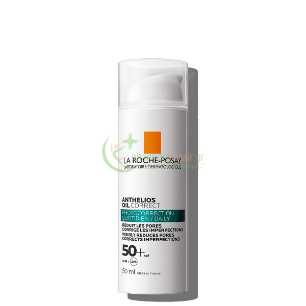 LA ROCHE POSAY - Anthelios Oil Correct Daily Gel-Cream SPF50+ 50mL Αντιηλιακά Προσώπου