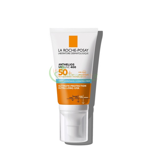 LA ROCHE POSAY - Anthelios UVMune 400 Perfumed Hydrating Cream SPF50+ 50mL Αντιηλιακά Προσώπου LA ROCHE POSAY - Anthelios UVMune 400 Perfumed Hydrating Cream SPF50+ 50mL Αντιηλιακά Προσώπου