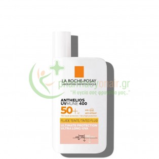 LA ROCHE POSAY - Anthelios UVMune 400 Fluide Teinte SPF50+ 50mL Αντιηλιακά Προσώπου