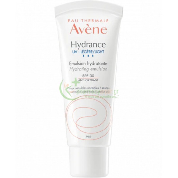 AVENE - Hydrance UV Legere Emulsion Hydratante SPF30 40mL Ενυδάτωση - Λάμψη