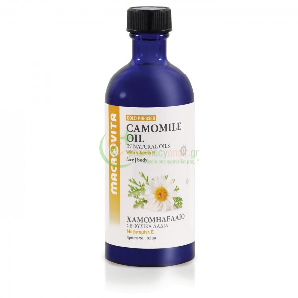 MACROVITA - Camomile Oil σε Φυσικά Λάδια 100mL Λάδια Μασαζ MACROVITA - Camomile Oil σε Φυσικά Λάδια 100mL Λάδια Μασαζ
