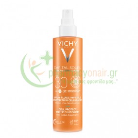 VICHY - Capital Soleil Solar Derm Science Αντηλιακό Spray Πολλαπλής Χρήσης SPF30 200mL