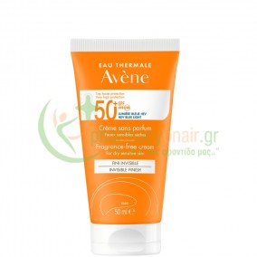 AVENE - Creme TriAsorb Χωρίς Άρωμα για Ευαίσθητο Ξηρό Δέρμα SPF50+ 50mL