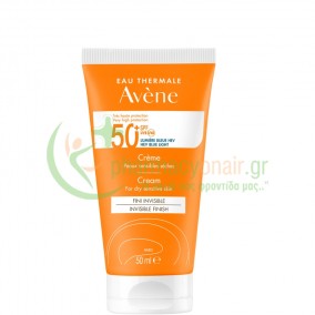AVENE - Creme TriAsorb με Άρωμα για Ευαίσθητο Ξηρό Δέρμα SPF50+ 50mL