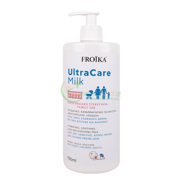 FROIKA - UltraCare Milk 750mL Ενυδάτωση Σώματος