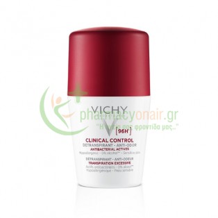 VICHY - Clinical Control Deo Roll-On 96H 50mL Αποσμητικά