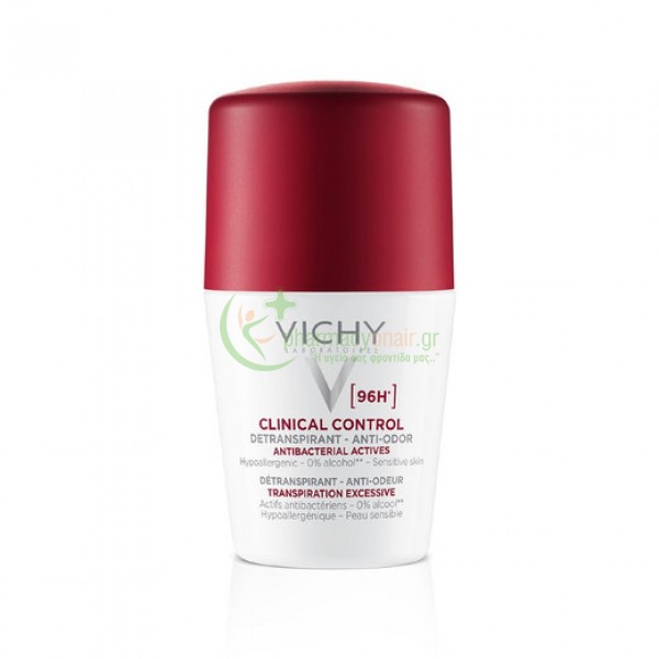 VICHY - Clinical Control Deo Roll-On 96H 50mL Αποσμητικά VICHY - Clinical Control Deo Roll-On 96H 50mL Αποσμητικά