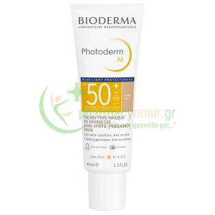 BIODERMA - Photoderm M Teinte Claire Light SPF50+ 40mL Αντιηλιακά Προσώπου