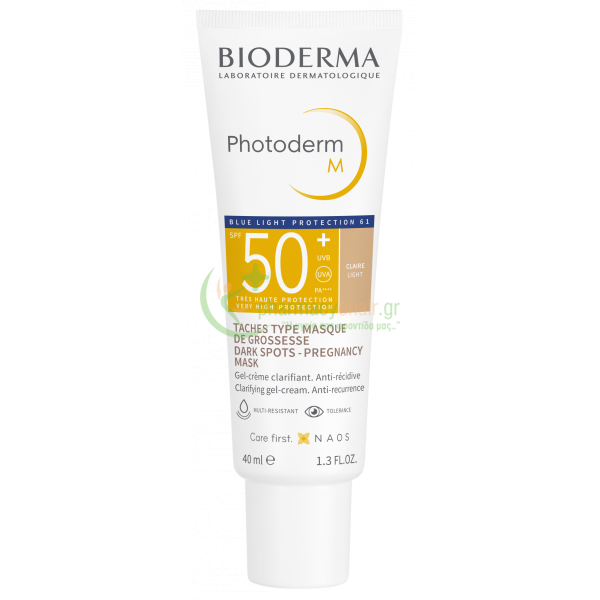 BIODERMA - Photoderm M Teinte Claire Light SPF50+ 40mL Αντιηλιακά Προσώπου BIODERMA - Photoderm M Teinte Claire Light SPF50+ 40mL Αντιηλιακά Προσώπου