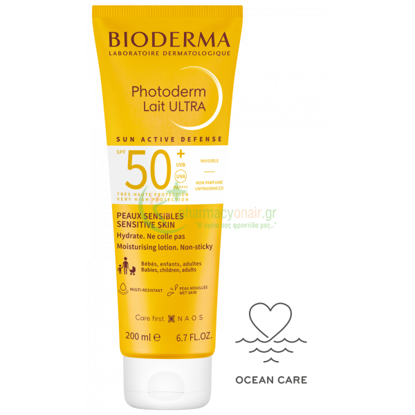 BIODERMA - Photoderm Lait Ultra SPF50+ 200mL Αντιηλιακά Προσώπου