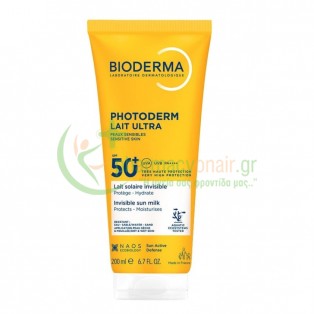 BIODERMA - Photoderm Lait Ultra SPF50+ 200mL Αντιηλιακά Προσώπου