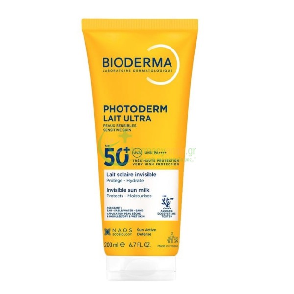 BIODERMA - Photoderm Lait Ultra SPF50+ 200mL Αντιηλιακά Προσώπου