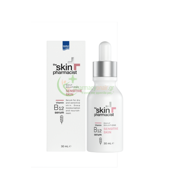 INTERMED - The Skin Pharmacist Sensitive Skin Vitamin B12 Serum 30mL Ενυδάτωση - Λάμψη