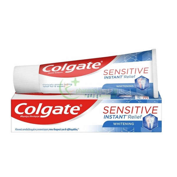 COLGATE - Sensitive Instant Relief Whitening 75mL Οδοντόκρεμες COLGATE - Sensitive Instant Relief Whitening 75mL Οδοντόκρεμες