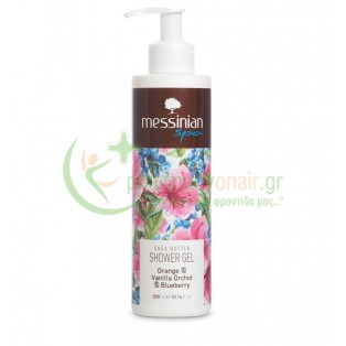 MESSINIAN SPA - Αφρόλουτρο Πορτοκάλι-Ορχιδέα Βανίλιας & Μύρτιλο 300mL