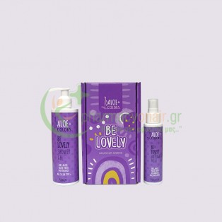 ALOE + COLORS - Be Lovely Gift Set Shower Gel 250mL & Hair & Body Mist 100mL Αφρόλουτρα - Υγρά Καθαρισμού