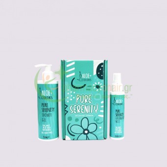 ALOE + COLORS - Pure Serenity Gift Set Shower Gel 250mL & Hair & Body Mist 100mL