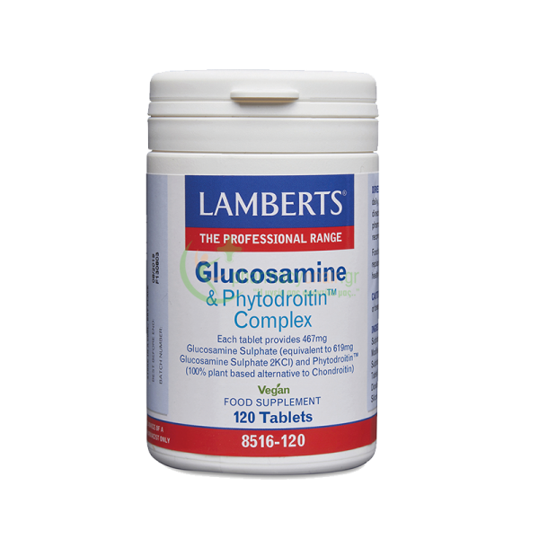 LAMBERTS - Glucosamine & Phytodroitin Complex 120s Αρθρώσεις & Οστά LAMBERTS - Glucosamine & Phytodroitin Complex 120s Αρθρώσεις & Οστά