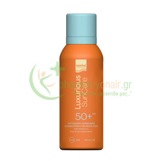 INTERMED - Luxurious Suncare Antioxidant Sunscreen Invisible Spray SPF50+ 100mL Αντιηλιακά Προσώπου