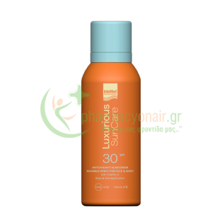 INTERMED - Luxurious Suncare Antioxidant Sunscreen Invisible Spray SPF30 100mL Αντιηλιακά Προσώπου