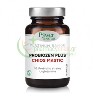 POWER HEALTH - Classics Platinum Probiozen Plus Chios Mastic caps 15s Δυσκοιλιότητα