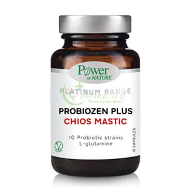 POWER HEALTH - Classics Platinum Probiozen Plus Chios Mastic caps 15s Δυσκοιλιότητα