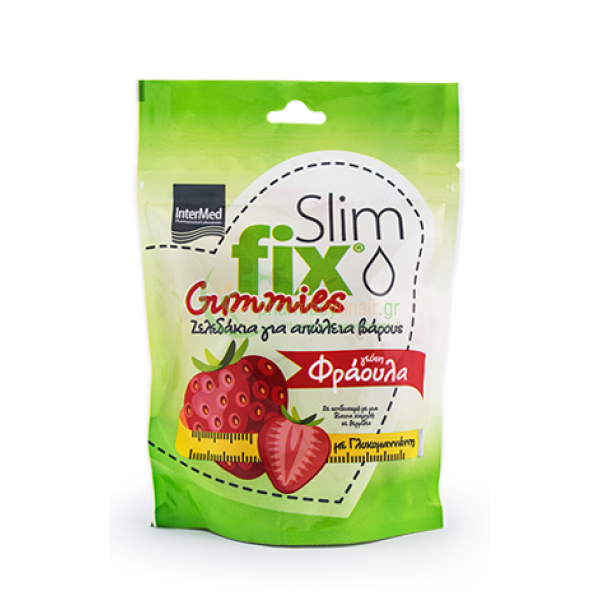 INTERMED - Slim Fix Gummies Γεύση Φράουλα 210gr ΑΔΥΝΑΤΙΣΜΑ