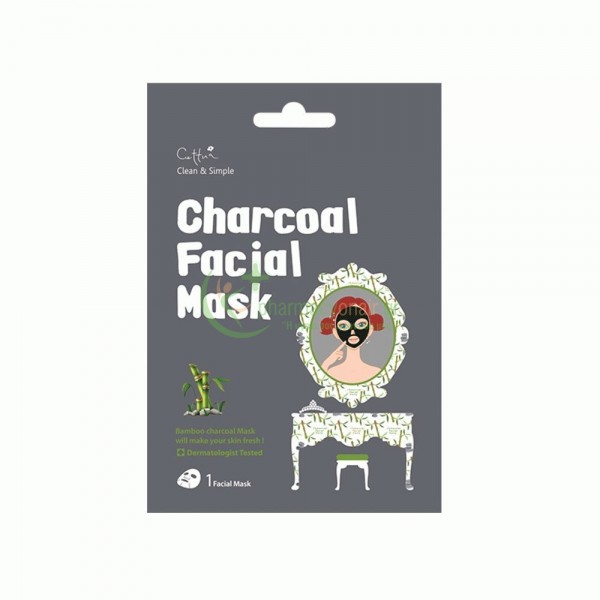 CETTUA - Charcoal Facial Mask 1τμχ Απολέπιση - Μάσκες Προσώπου CETTUA - Charcoal Facial Mask 1τμχ Απολέπιση - Μάσκες Προσώπου