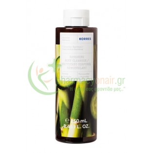 KORRES - Αφρόλουτρο Αγγούρι Bamboo 250mL Αφρόλουτρα - Υγρά Καθαρισμού