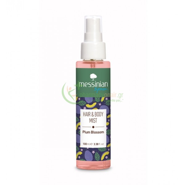 MESSINIAN SPA - Hair & Body Mist Άνθη Δαμασκηνιάς 100mL Ενυδάτωση Σώματος MESSINIAN SPA - Hair & Body Mist Άνθη Δαμασκηνιάς 100mL Ενυδάτωση Σώματος