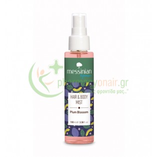 MESSINIAN SPA - Hair & Body Mist Άνθη Δαμασκηνιάς 100mL Ενυδάτωση Σώματος
