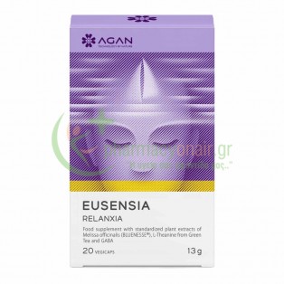 AGAN - Eusensia Relanxia veg caps 20s Άγχος