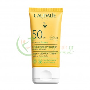 CAUDALIE - Vinosun Protect Creme Haute Protection SPF50 50mL Αντιηλιακά Προσώπου