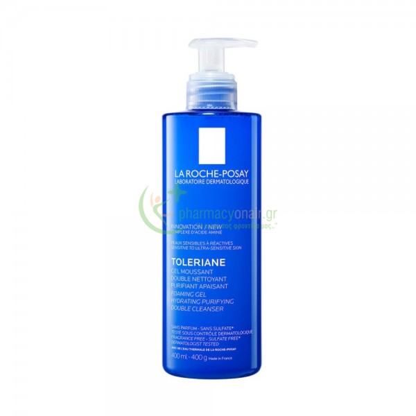 LA ROCHE POSAY - Toleriane Gel Moussant Double Nettoyant 400mL Καθαρισμός προσώπου - Ντεμακιγιάζ LA ROCHE POSAY - Toleriane Gel Moussant Double Nettoyant 400mL Καθαρισμός προσώπου - Ντεμακιγιάζ