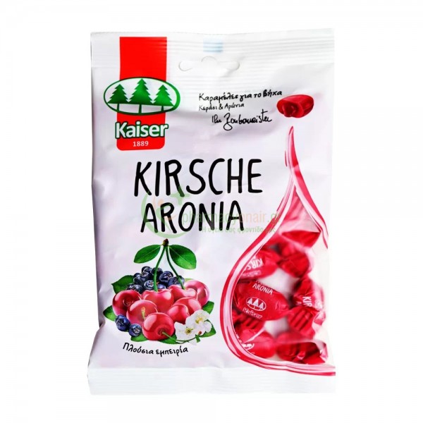MEDISEI - Kaiser Καραμέλες Kirsche Aronia 90gr Καραμέλες - Παστίλιες για το Λαιμό MEDISEI - Kaiser Καραμέλες Kirsche Aronia 90gr Καραμέλες - Παστίλιες για το Λαιμό