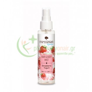 MESSINIAN SPA - Hair & Body Mist Φράουλα & Γιούρτι 100mL ΠΕΡΙΠΟΙΗΣΗ ΣΩΜΑΤΟΣ