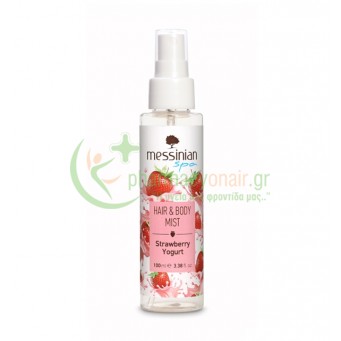 MESSINIAN SPA - Hair & Body Mist Φράουλα & Γιούρτι 100mL