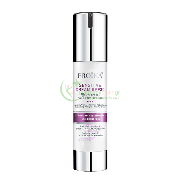 FROIKA - Sensitive Cream UV SPF30 50mL Ενυδάτωση - Λάμψη