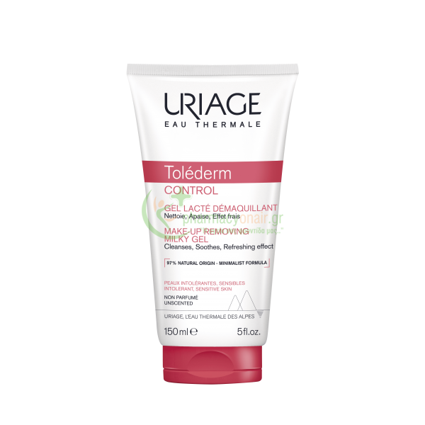 URIAGE - Tolederm Control Gel Lacte Demaquillant 150mL Καθαρισμός προσώπου - Ντεμακιγιάζ