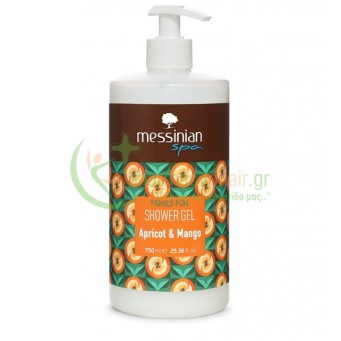 MESSINIAN SPA - Αφρόλουτρο Βερίκοκο & Μάνγκο 750mL