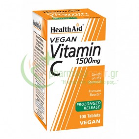 HEALTH AID - Vitamin C 1500mg Prolonged Release tabs 100s