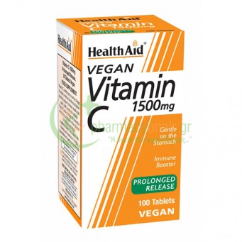 HEALTH AID - Vitamin C 1500mg Prolonged Release tabs 100s