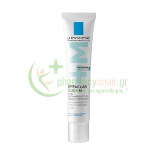 LA ROCHE POSAY - Effaclar Duo +Μ 40mL Ενυδάτωση - Λάμψη